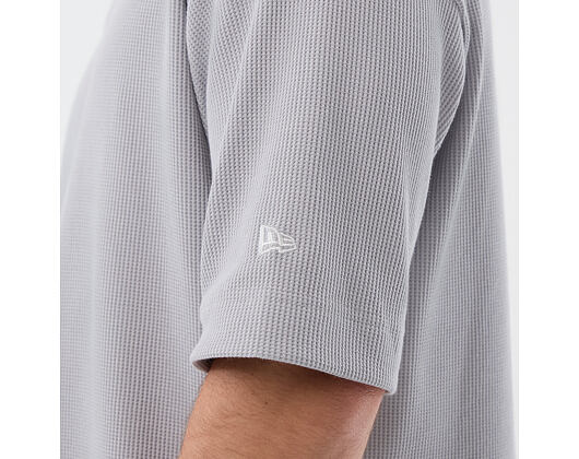 Triko New Era - MLB Waffle Box Tee - NY Mets - Grey