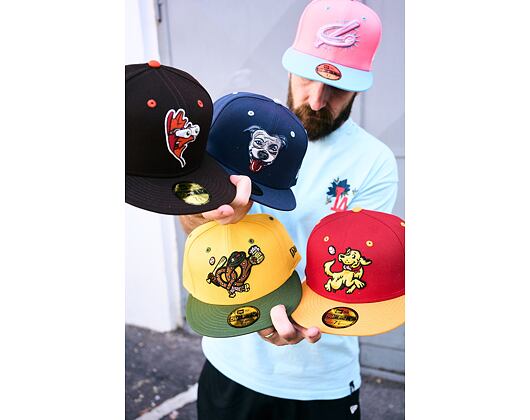 Kšiltovka New Era - MiLB Theme Nights 59FIFTY - Hartford Yard Goats - Team Color