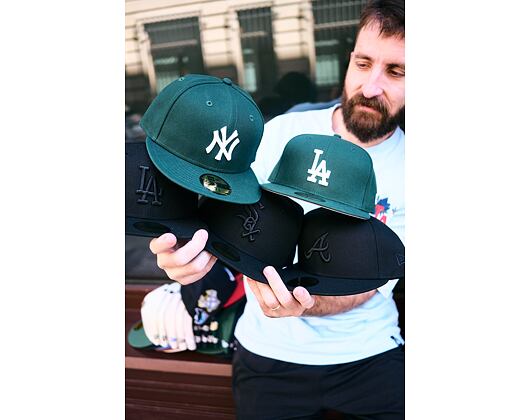 Kšiltovka New Era - MLB Essential 59FIFTY - LA Dodgers - Black