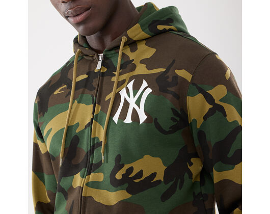 Mikina New Era - MLB 2Way Hoody - NY Yankees - Camo