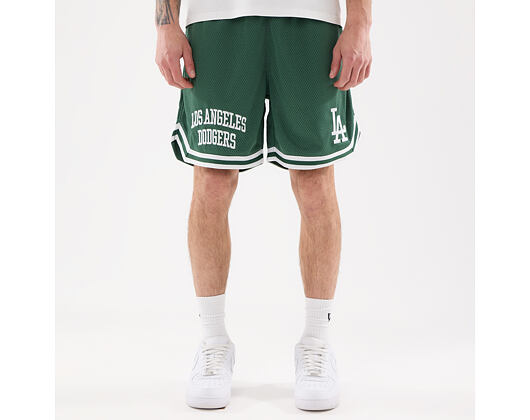 Kraťasy New Era - MLB Comfort Shorts - LA Dodgers - Green