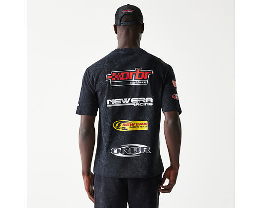 Triko New Era - F1 Graphic Oversized Tee - RED BULL F1 - Black