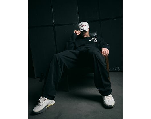 Svetr New Era - Branded Seasonal Knit Sweater - Navy
