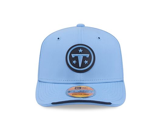 Kšiltovka New Era - NFL 2026 Sideline 9SEVENTY Stretch-Snap - Tennessee Titans - Team Color