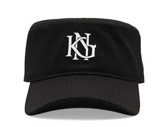 Kšiltovka Kangol - Interlock Pillbox Cap - Ripstop Black