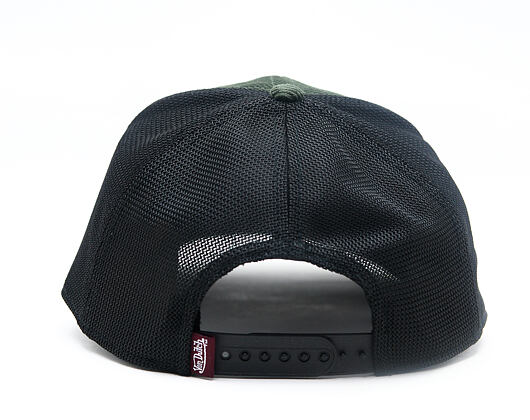Kšiltovka Von Dutch - Trucker - Bi-Material Visor Patch - Green