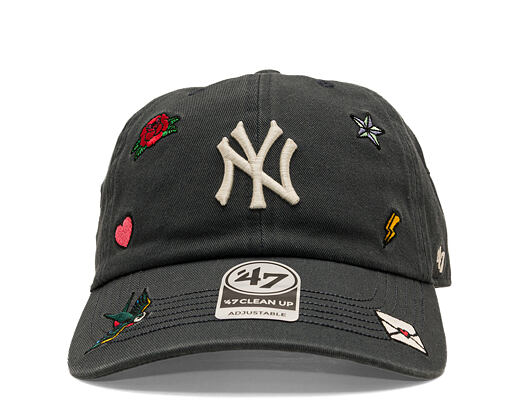 Kšiltovka '47 Brand - MLB Multi Scatter CLEAN UP - NY Yankees - Navy