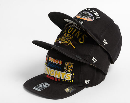 Kšiltovka '47 Brand - NHL Charlton HITCH - Boston Bruins