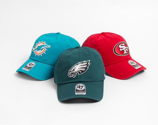 Kšiltovka '47 Brand - NFL CLEAN UP - Philadelphia Eagles