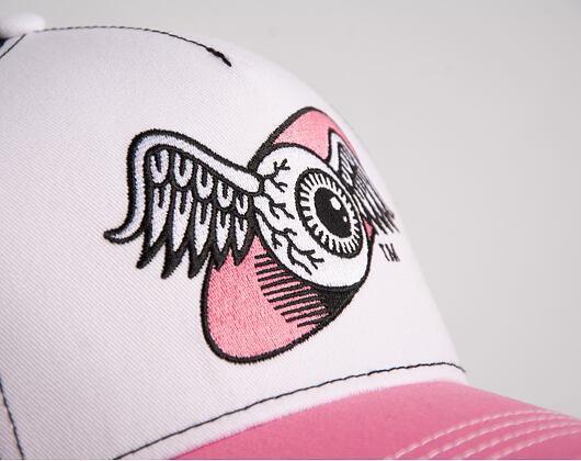 Dámská Kšiltovka Von Dutch - Baseball - Embroidery - White / Pink