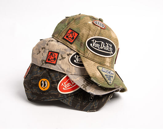 Kšiltovka Von Dutch - Baseball - Camo Patch - Camo