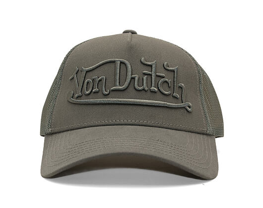 Kšiltovka Von Dutch - 3D Embroidery Logo Baseball - Taupe