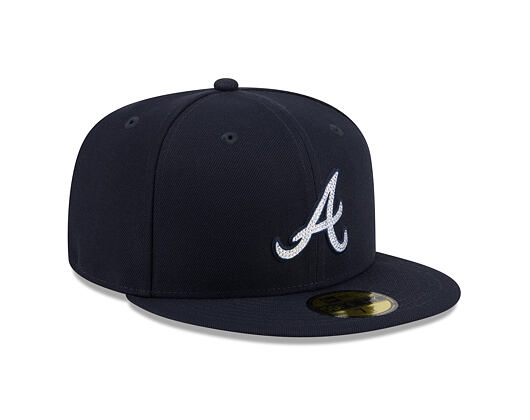Kšiltovka New Era - MLB Rhinestone Badge 59FIFTY - Atlanta Braves - Team Color