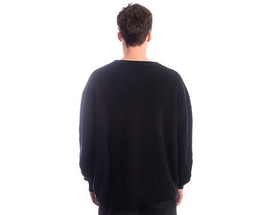 Mikina Karl Kani - KK Script Knit Oversized Crew - Black