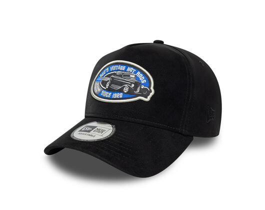 Kšiltovka New Era - Branded Moto Patch Pu 9FORTY A-Frame - Black