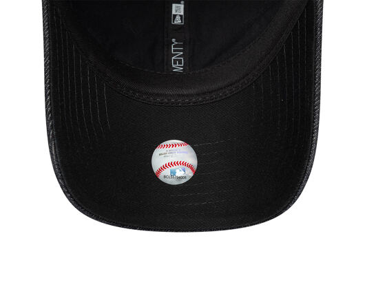 Kšiltovka New Era - MLB Washed Denim Pin 9TWENTY - NY Yankees - Black