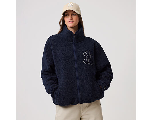 Bunda New Era - MLB Sherpa Jacket - NY Yankees - Navy