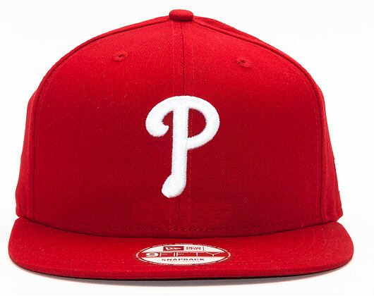 Kšiltovka New Era MLB Philadelphia Phillies Scarlet Snapback