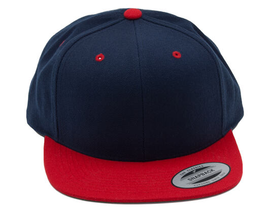 Kšiltovka Yupoong Flexfit 2Tone Navy/Red