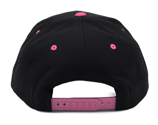 Kšiltovka Yupoong Classic Snapback 2-Tone Black / Neonpink