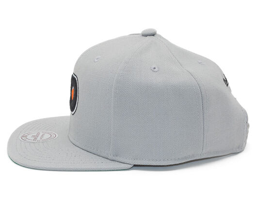 Kšiltovka Mitchell & Ness Philadelphia Flyers Wool Solid Grey Snapback