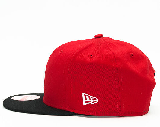 Kšiltovka New Era 9FIFTY Cotton Block New York Yankees Snapback Scarlet / Black