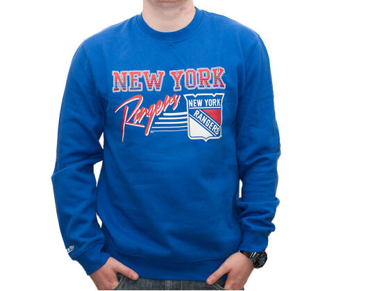 Mikina Mitchell & Ness New York Rangers Training Room Royal