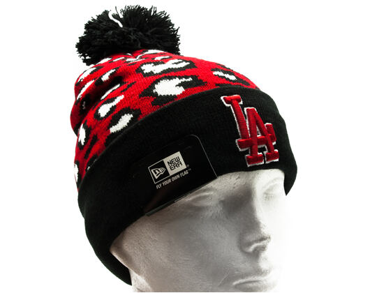 Kulich New Era Team Leopard Los Angeles Dodgers Black/Scarlet