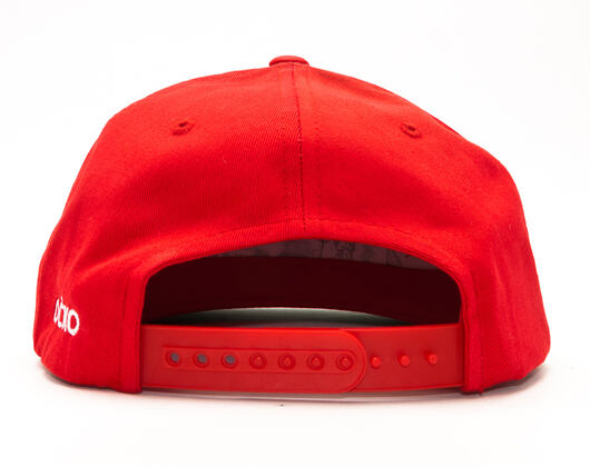Kšiltovka Snapbacks.cz Classic Red Vibration ÓČKO Snapback