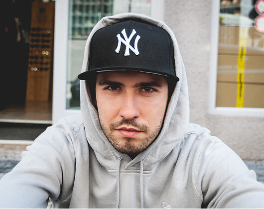 Kšiltovka New Era - MLB 9FIFTY - NY Yankees - Black / White