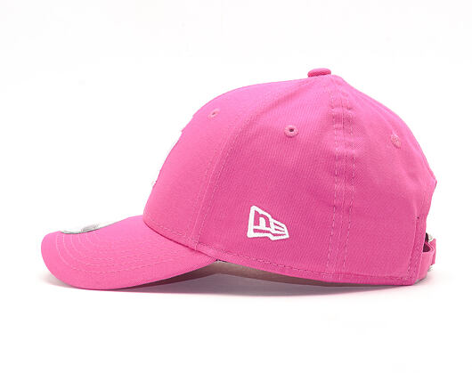 Dětská Kšiltovka New Era - MLB Essential 9FORTY - NY Yankees - Hot Pink / White