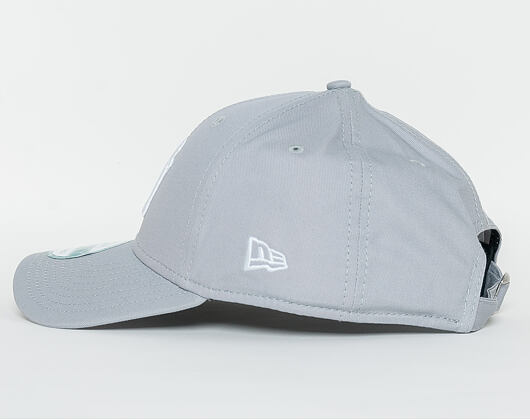 Kšiltovka New Era - MLB Essential 9FORTY - NY Yankees - Gray / White