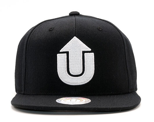 Kšiltovka UPFRONT Logo FV Black/White Snapback