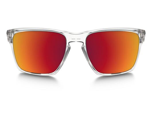 Sluneční Brýle Oakley Sliver XL Matte Clear / Torch Iridium - OO9341-09