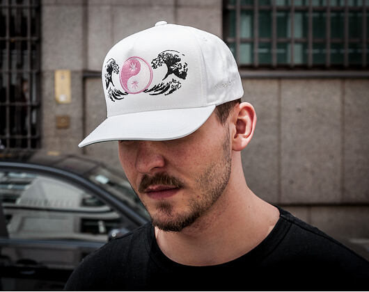Kšiltovka Under Native Wavy Native Swish Snapback White