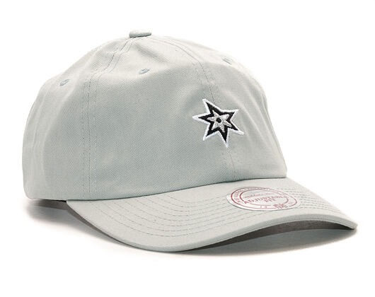 Kšiltovka Mitchell & Ness Elements Dad Hat San Antonio Spurs Grey Strapback