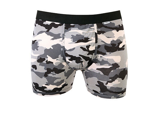 Boxerky MyPakage Weekday Trunk Snow Camo/Black