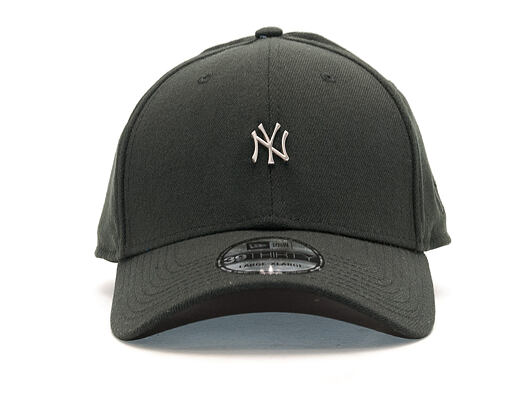 Kšiltovka New Era Metal Mini Logo New York Yankees Black 39THIRTY Stretchfit