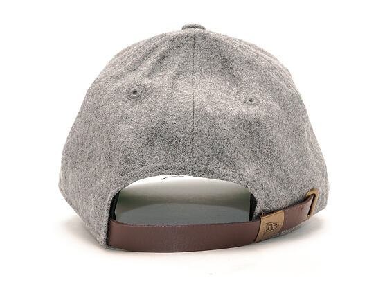Kšiltovka New Era Wool Felt Logo Los Angeles Dodgers Grey 9FORTY Strapback