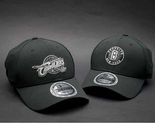 Kšiltovka New Era Reflective PCK Brooklyn Nets Black 9FORTY Strapback