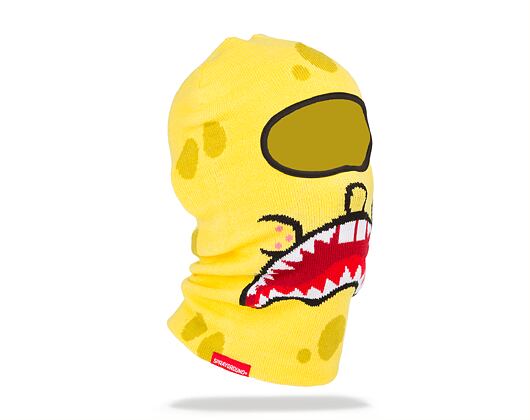 Kukla Sprayground Spongebob Shark Mouth Ski Mask Yellow