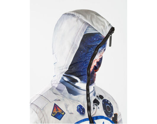 Oboustranná zimní péřová bunda Sprayground Astronaut Patches Reversible Multicolor