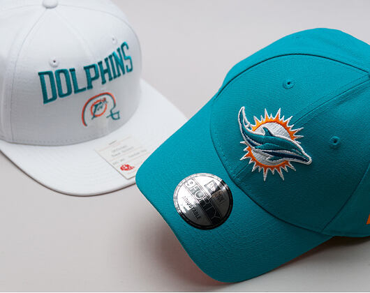Kšiltovka New Era Heritage Aframe Miami Dolphins 9FIFTY White Snapback