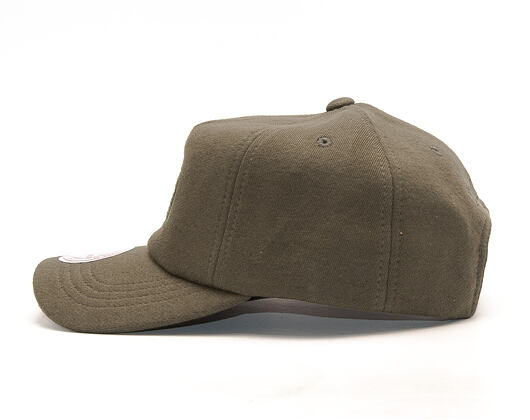 Kšiltovka Mitchell & Ness Throwback Olive Snapback