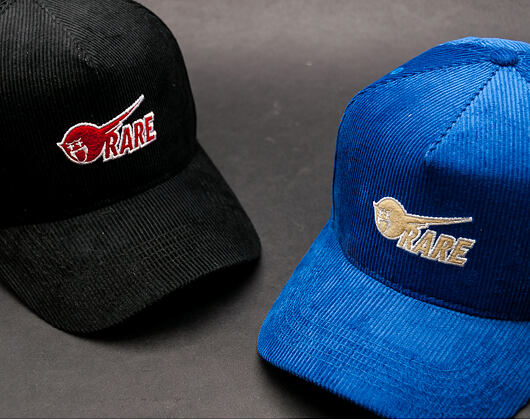 Kšiltovka Pink Dolphin Rare Corduroy Structured Blue Zipback