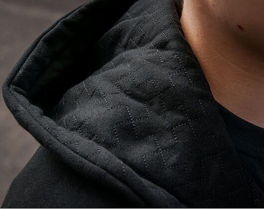 Mikina S Kapucí Pink Dolphin Rare Air Zip Up Black