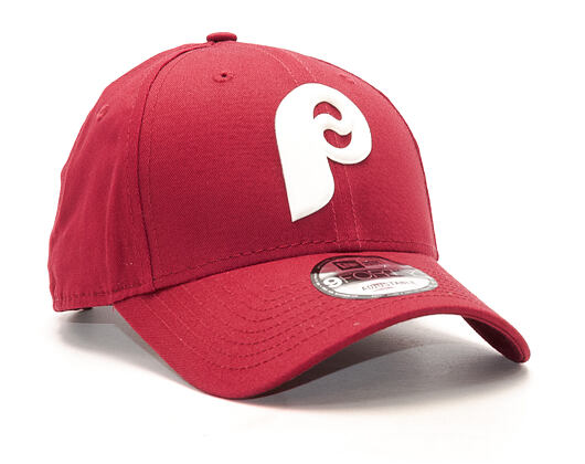 Kšiltovka New Era Flock Logo Philadelphia Phillies 9FORTY Carmine Snapback