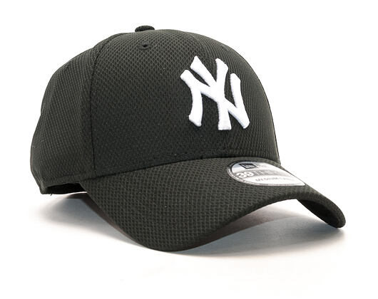 Kšiltovka New Era - MLB Diamond Era 39THIRTY - NY Yankees - Black / White