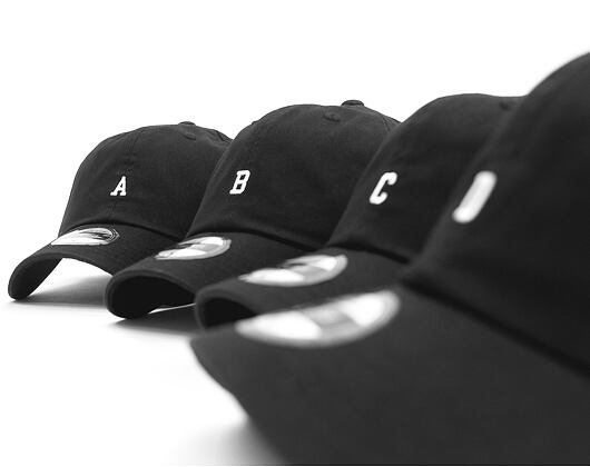 Kšiltovka State of WOW Charlie Soft Baseball Cap Black/White Strapback