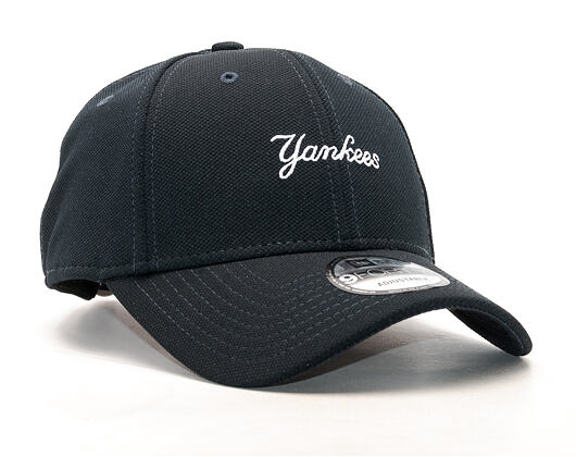 Kšiltovka New Era Border Edge Pique New York Yankees 9FORTY Navy/White Strapback